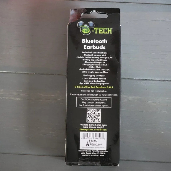 Disney Mickey Mouse Bluetooth Headphones D-Tech - Picture 5 of 10